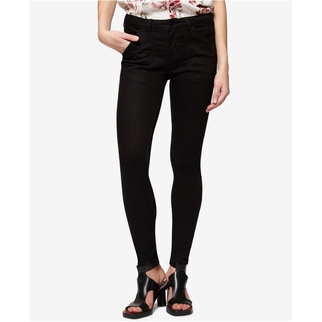 Vaqueros ajustados para mujer Sanctuary Clothing Admiral Pocket Utility Color negro 32