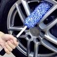 thumbnail image 2 of Wheel brush  Microfibre Wheel Cleaner Brush  Long Reach Wheel Rim Brush  Gentle Cleaning Scratch  Tire Brush Washing Tool, 2 of 10