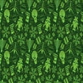 thumbnail image 1 of Ahgly Company Indoor Square Patterned Dark Forest Green Area Rugs, 6' Square, 1 of 6