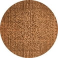thumbnail image 1 of Ahgly Company Indoor Round Oriental Orange Industrial Area Rugs, 6' Round, 1 of 4
