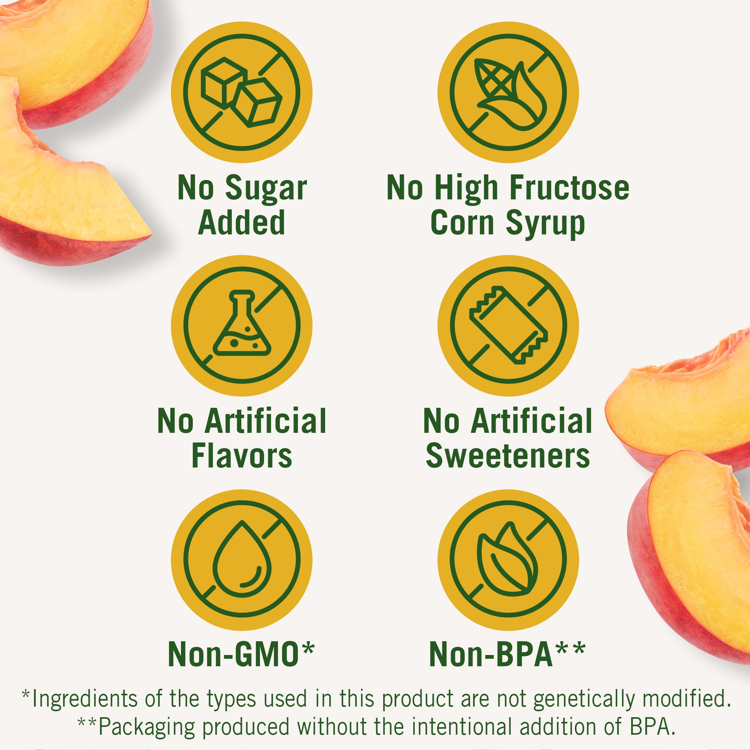 Peaches Fruit Cup® Snacks - No Sugar Added