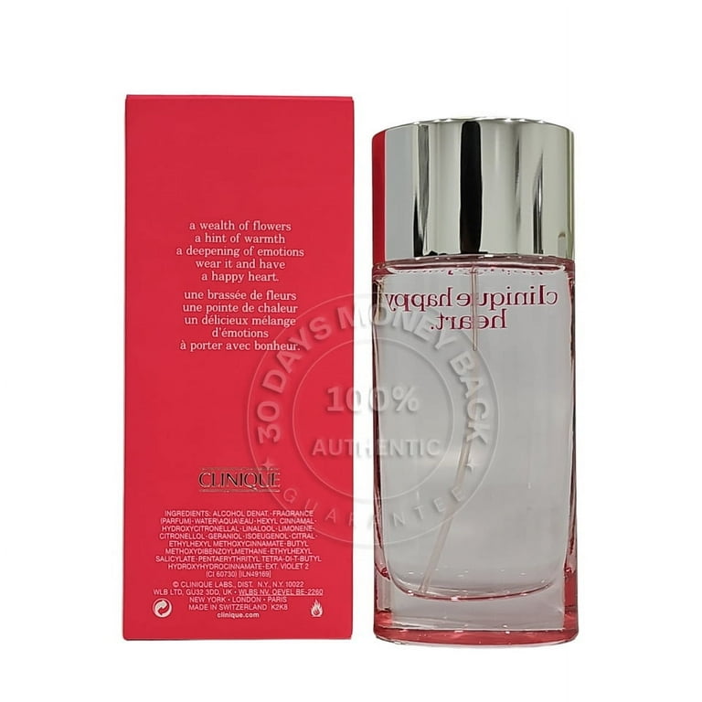 Clinique Happy Heart Aromatic Perfume Spray, 3.4 oz - Walmart.com