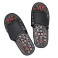 thumbnail image 3 of Pantuflas De Reflexología, Pantuflas De Baño, Uso De Viaje Para Aliviar El Dolor Y Aliviar El Estrés EOTVIA No, 3 of 7
