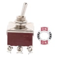 thumbnail image 2 of Heavy Duty Rocker Toggle Switch 12 Terminal 15A 250V Toggle Switches with Metal 402, 2 of 9