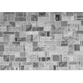 thumbnail image 1 of Ahgly Company Indoor Rectangle Patchwork Gray Transitional Area Rugs, 7' x 9', 1 of 1