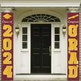 thumbnail image 4 of RnemiTe-amo 2024 Graduation Party Decorations Porch Sign Banner,Class of 2024 Congrats Grad Porch Sign Hanging Banner Door Sign Welcome Decor Photo Props for College,Graduation Party Decorations, 4 of 9