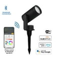 thumbnail image 3 of Smart 450 Lumens Low Voltage Black LED Outdoor Spotlight Powered by Hubspace (1-Pack), 3 of 6