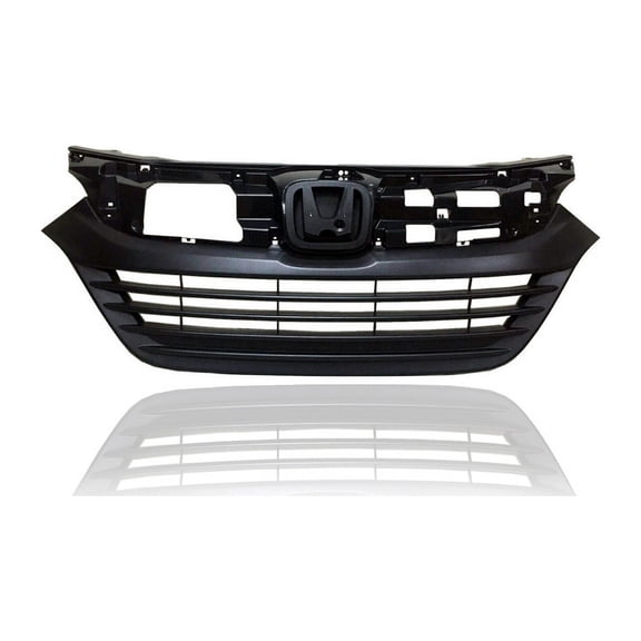 Grille - Compatible/Replacement for '19-22 Honda HRV (Exclude Sport/Touring) - Main Upper Emblem, Black Frame Insert, With Emblem Provision - 71121T7WA11