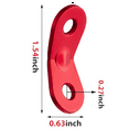 thumbnail image 3 of 120 Pcs Aluminum Alloy Rope Cord Adjuster,Tent Tensioners Rope Adjuster Tent Rope Adjusters Red, 3 of 6