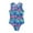 Colorful Leopard, variant on Kids Girls One Piece Printed Swimming Costume Gymnastics Dance Leotard Bodysuit Colorful Leopard 14