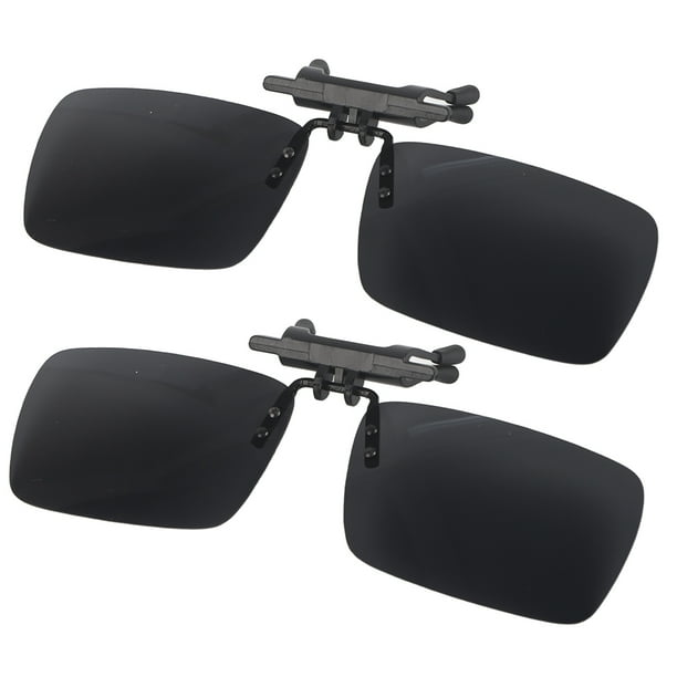 Akozon Clip para Gafas de Sol 2 uds Gafas de Sol para Exteriores con Clip para Gafas de Sol Polarizadas Gafas de Conducción Gafas de Sol con Clip para Coche ANGGREK Otros