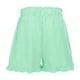 thumbnail image 4 of Pantalones Cortos de Cintura Elástica de las Mujeres de Cintura Alta Raya Suelta Pantalones Cortos, Moda Casual Pantalones de Poliéster para el Hogar Y el Uso Diario, las Mujeres de Lavado de Manos, 4 of 5