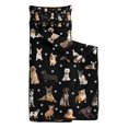 thumbnail image 2 of Dog Breeds Toddler Nap Mats for Kids Preschool,Sleeping Mat Bag or Kids,Toddler Sleeping Bag,Toddler Nap Mat or Daycare, 2 of 6