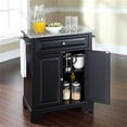 thumbnail image 3 of Pemberly Row Modern Wood Portable Kitchen Island in Black / Gray, 3 of 7