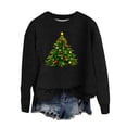 thumbnail image 2 of Womens Christmas Sweaters Sweaters for Women 2024 Casual Christmas Print Sweater with Round Neck and Long Sleeves for A Comfy Holiday, 2 of 4