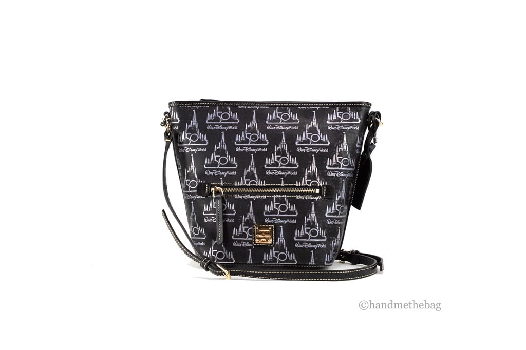 Disney Dooney and Bourke Haunted Mansion Wallpaper Crossbody Bag NWT