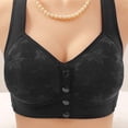 thumbnail image 2 of fatyb 3 Pack Front Closure Bras for Women Wireless Everyday Bras Womens Full Coverage Padded Bralettes, 2 of 6