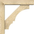 thumbnail image 3 of Ekena Millwork 6"W x 30"D x 30"H Balboa Block Rough Sawn Bracket w/ Offset Brace, Douglas Fir, 3 of 25