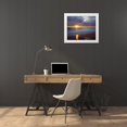 thumbnail image 3 of Talbot Frank, Christopher 14x12 White Modern Wood Framed Museum Art Print Titled - California, San Diego Sunset Cliffs beach, 3 of 4