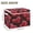 Red Sheen, variant on Iauyy Large Storage Box with Lid - Foldable Home Storage Bins for Clothes Toy Holiday Decor, Rabbit Ears (42*32*30cm)
