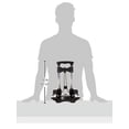 thumbnail image 5 of Carrito de equipaje Samsonite Compact, plegable, negro, 32 kg de capacidad, 5 of 5