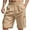 Khaki, variant on Mgmyaa Mens Hiking Cargo Shorts Quick-Dry Outdoor Athletic Short Travel Fishing Golf Short for Men with Multipocket