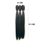 Darling Pre-Stretched Thrive Braid Hair 3X Pack, 52 inch, #1B, Adult, Women