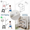 thumbnail image 4 of Eastvita Shoe Cabinet with 2 Flip Drawers Hidden Shoe Storage/Adjustable Rack for Entryway/Hallway/& Living Room (9.5\, 4 of 5