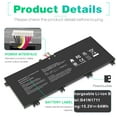 thumbnail image 6 of B41N1711 Laptop Battery for Asus Rog Strix GL503VM GL503VD GL703VD GL703VM GL703GE FX63V Series Notebook Type-A(short) 15.2V 64Wh 4240mAh, 6 of 9