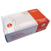 Powder Free Vinyl Gloves, Large, Disposable, 1000/Carton