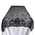 thumbnail image 1 of Halloween Decoration Skeleton Witch Bat Door Curtain Window Fringe Table Cloth, 1 of 10