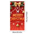 thumbnail image 3 of Talqzovs Door Curtains , 36X79 Inch Christmas Door Covers for Front Door Door Banner Cover for Holiday Festival Party Decoration, 3 of 6