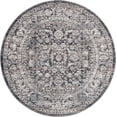 thumbnail image 2 of Jill Zarin Uptown Collection Area Rug - Central Park (7' 10" Round Navy Blue/Ivory), 2 of 6