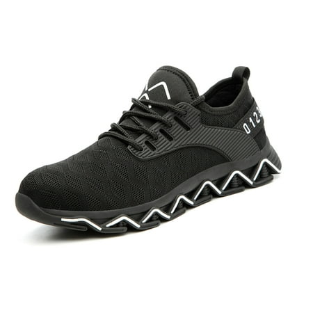 

Men’s Steel Toe Work Shoes Insulating Anti-pierce Safety Shoes Breathable Industrial Sneakers Non Slip Lightweight Construction Shoes