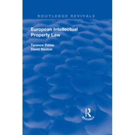 European Intellectual Property Law Ebook - 
