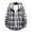 09 Blue, variant on guisaled Mens Flannel Hoodie Shirts Casual Button Down Plaid Shirt Jackets for Men Long Sleeve Oversized Stylish Hooded with Pocket Christmas