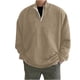 thumbnail image 2 of Sudadera sin capucha para hombre, jersey con media cremallera, camiseta de manga larga, sudadera sin capucha, blusa y camisa de cuello alto de manga larga, blusa para hombre, 2 of 6
