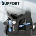 thumbnail image 2 of FLEXISPOT Ergonomic Office Chair, Mesh Computer Desk Chair with 3D Flip-up Armrests, High Back, Adjustable Headrest and Lumbar Support, Black, 2 of 7