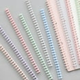 thumbnail image 3 of Gongxipen 10Pcs Plastic Spiral Binding Coils Plastic Binder Rings DIY Spiral Binding Coils, 3 of 8