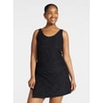 thumbnail image 5 of Athletic Works Women's and Women's Plus ButterCore Wrap Dress, Sizes XS-4X, 5 of 7