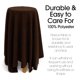 thumbnail image 4 of Tela polar Fleece marrón Pico Textiles de 1 yarda - 100% poliéster, 4 of 6