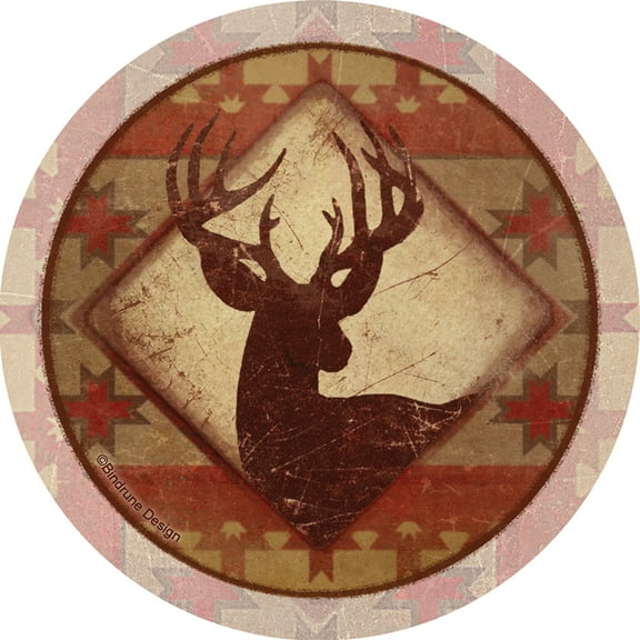 Thirstystone Occasions Drink Coasters, Deer Lodge