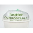 Matter Compostable 13Gallon Drawstring Tall Kitchen Trash Waste Bags