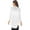 White, variant on iEFiEL Womens Casual Plus Size Chiffon Shrug Cardigan Draped Ruffles Long Bolero