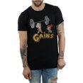 thumbnail image 3 of The Flintstones Mens Bam Bam Gains Distressed T-Shirt, 3 of 5