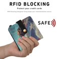 thumbnail image 4 of Small Wallet For Women Bifold Leather Pocket Coin Credit Card Holder With RFID Blocking Three Kings Holding The Flag, 4 of 6
