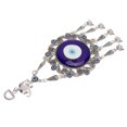 thumbnail image 3 of Adorno Colgante de Pared de Ojo Azul Cadena de  aleación de Flores Colgante Turco Adornos Ojos Flores Collar Hueco ANGGREK Otros, 3 of 8