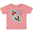 thumbnail image 3 of Inktastic Otter-ly in Love-otter with Heart Boys or Girls Baby T-Shirt, 3 of 5