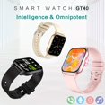 thumbnail image 2 of Nuevo Reloj Inteligente LIGE Para Hombre, Pantalla HD De 4,65 Cm, Pulsera Inteligente Con Llamada BT, Monitor De Salud Para Mujer, Reloj Inteligente Deportivo Resistente Al Agua Para Fitness, 2 of 4