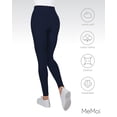thumbnail image 6 of MeMoi Women's Cotton Blend Basic Yoga Pants - Womens - Female, 6 of 7